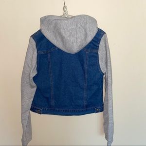 Hoodie Denim Jacket